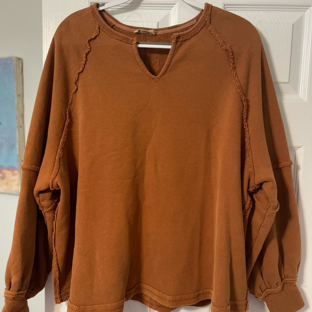 In Bloom Rust Sweatshirt